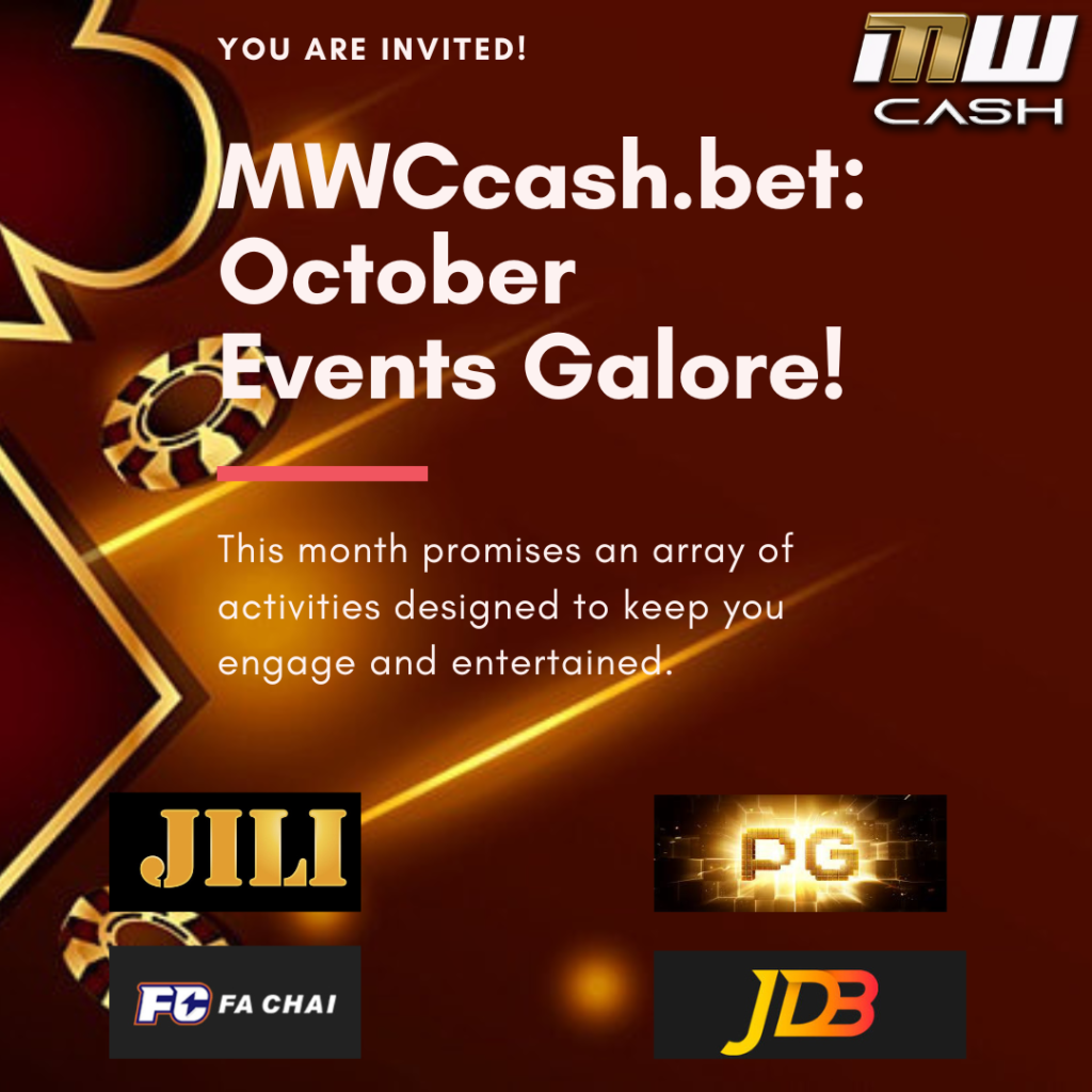 MWCash.bet October Events